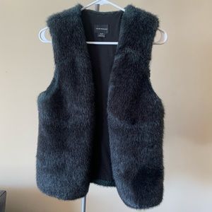 Club Monaco Faux Fur vest XS